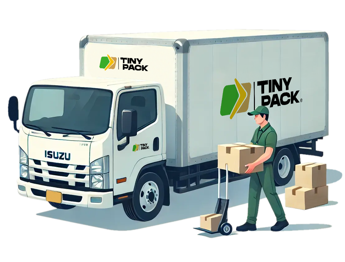 Tiny Pack, camion de reparto